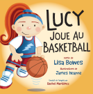 book cover for Lucy joue au basketball