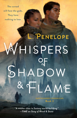 book cover for Whispers of Shadow & Flame