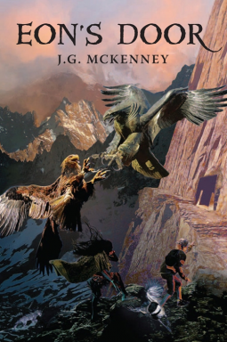 book cover for Eon's Door