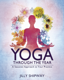 book cover for Yoga Through the Year