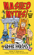 book cover for MASHED MYTHS