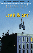 book cover for Liar & Spy
