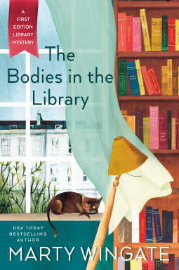 book cover for The Bodies in the Library