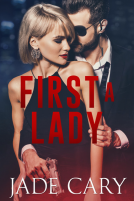book cover for First A Lady