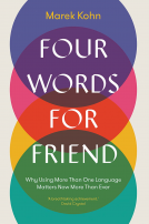 book cover for Four Words for Friend