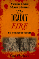 book cover for The Deadly Fire