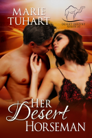 book cover for Her Desert Horseman