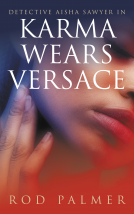 book cover for Karma Wears Versace