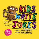 book cover for Kids Write Jokes