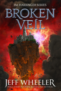 book cover for Broken Veil