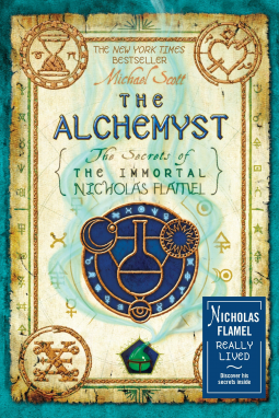 book cover for The Alchemyst