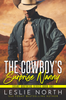 book cover for The Cowboy's Surprise Nanny