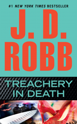book cover for Treachery in Death