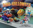 book cover for Dino-Halloween