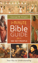 book cover for 1-Minute Bible Guide: 180 Key People