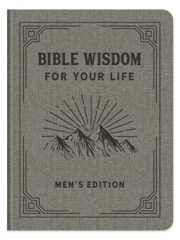 book cover for Bible Wisdom for Your Life Men's Edition