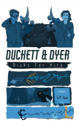 book cover for Duckett & Dyer: Dicks For Hire