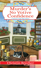 book cover for Murder's No Votive Confidence