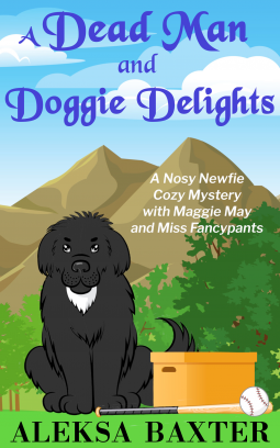 book cover for A Dead Man and Doggie Delights