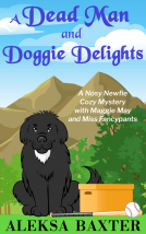 book cover for A Dead Man and Doggie Delights