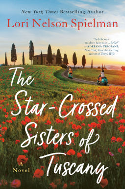 book cover for The Star-Crossed Sisters of Tuscany