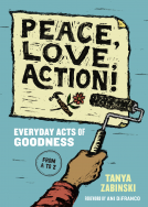 book cover for Peace, Love, Action!