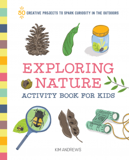 book cover for Exploring Nature Activity Book for Kids