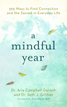 book cover for A Mindful Year