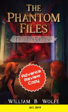 book cover for The Phantom Files: Houdini's Curse