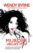 book cover for Murder at the Blues Stop