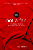 book cover for Not a Fan: Teen Edition