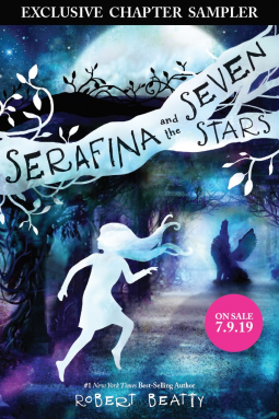 book cover for Serafina and the Seven Stars-The Serafina Series Book 4