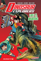 book cover for Dinosaur Explorers Vol. 5