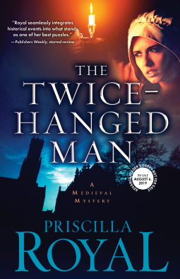 book cover for The Twice-Hanged Man