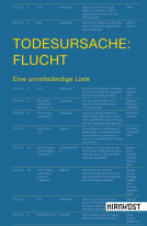 Buchcover für Todesursache: Flucht