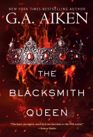 book cover for The Blacksmith Queen