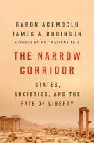 book cover for The Narrow Corridor