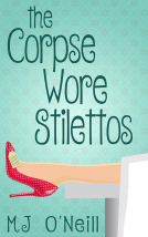 book cover for The Corpse Wore Stilettos