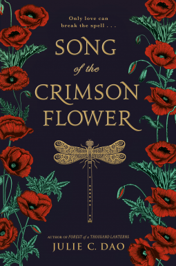 book cover for Song of the Crimson Flower
