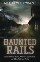 book cover for Haunted Rails