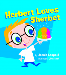 book cover for Herbert Loves Sherbet