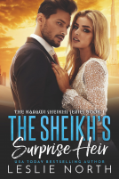 book cover for The Sheikh's Surprise Heir