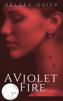 book cover for A Violet Fire