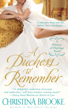 book cover for A Duchess to Remember