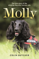 book cover for Molly: The True Story of the Amazing Dog Who Rescues Cats
