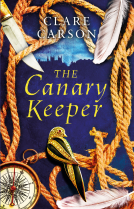 book cover for The Canary Keeper