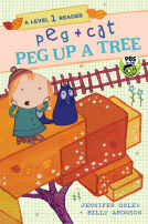book cover for Peg + Cat: Peg Up a Tree: A Level 1 Reader
