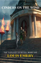 book cover for Cinders on the Wind
