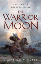 book cover for The Warrior Moon