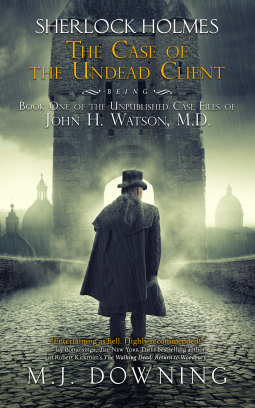 book cover for Sherlock Holmes and the Case of the Undead Client